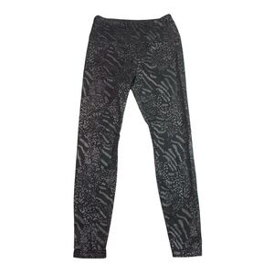 WHITE HOUSE BLACK MARKET Runway Leggings w/ Animal Print Sz 6